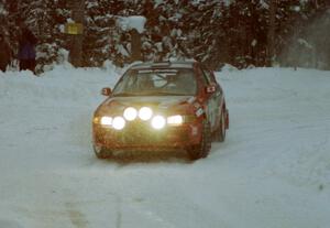 Andrew Comrie-Picard / Marc Goldfarb Mitsubishi Lancer Evo IV on SS4 (McCormick)