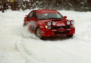 Ramana Lagemann / Michael Fennell Subaru WRX on SS4 (McCormick)