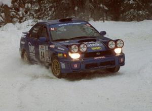 Pat Richard / Brian Maxwell Subaru WRX on SS4 (McCormick)