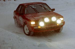 Jon Kemp / Rod Hendricksen Audi 4000 Quattro on SS4 (McCormick)