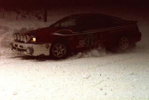 Mike Cienkosz / Yurek Cienkosz Mitsubishi Eclipse on SS1 (King Road & Scenic Rte. 3)