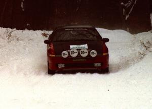 Scott Harvey, Jr. / Kent Gardam Eagle Talon on SS1 (King Road & Scenic Rte. 3)