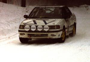 Ted Mendham / Lise Mendham Subaru Legacy on SS1 (King Road & Scenic Rte. 3)