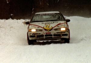 Matt Huuki	 / Janell Huuki Eagle Talon on SS1 (King Road & Scenic Rte. 3)