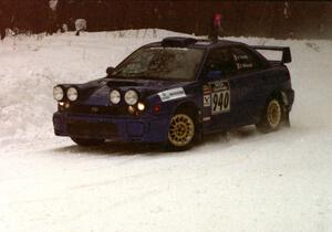 Niall Donnelly / Eoin McGeough Subaru WRX on SS1 (King Road & Scenic Rte. 3)