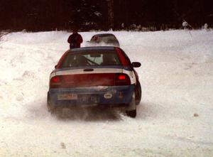 Kevin Wesley / Richard Ehrenberg Plymouth Neon on SS1 (King Road & Scenic Rte. 3)