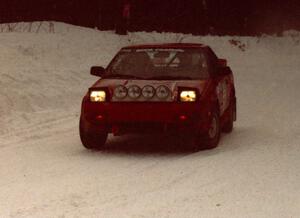 Steve Irwin / Phil Schmidt Toyota MR2 on SS1 (King Road & Scenic Rte. 3)