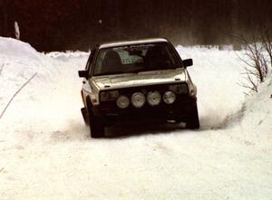 Mark Brown / Ole Holter VW GTI on SS1 (King Road & Scenic Rte. 3)