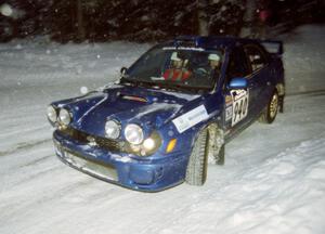 Niall Donnelly / Eoin McGeough Subaru WRX on SS4 (McCormick)