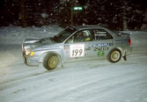 Travis Pastrana / Christian Edstrom Subaru WRX on SS4 (McCormick)