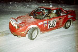 Steve Irwin / Phil Schmidt Toyota MR2 on SS4 (McCormick)