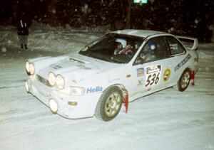 Greg Drozd / Mariusz Malik Subaru Impreza on SS4 (McCormick)