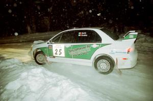 Seamus Burke / Charles Bradley Mitsubishi Lancer Evo VIII on SS7 (Hunters)