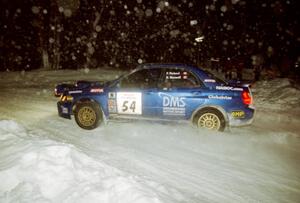 Pat Richard / Brian Maxwell Subaru WRX on SS7 (Hunters)