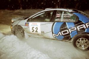 Doug Shepherd / Pete Gladysz Dodge SRT-4 on SS7 (Hunters)