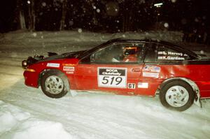 Scott Harvey, Jr. / Kent Gardam Eagle Talon on SS7 (Hunters)