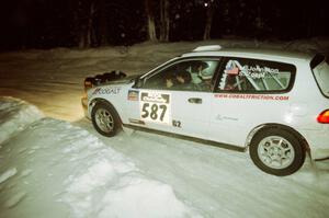 Matt Johnston / Steven Zoepf Honda Civic on SS7 (Hunters)