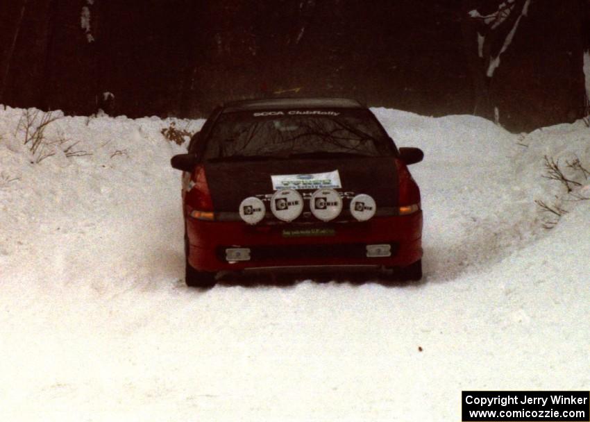 Scott Harvey, Jr. / Kent Gardam Eagle Talon on SS1 (King Road & Scenic Rte. 3)