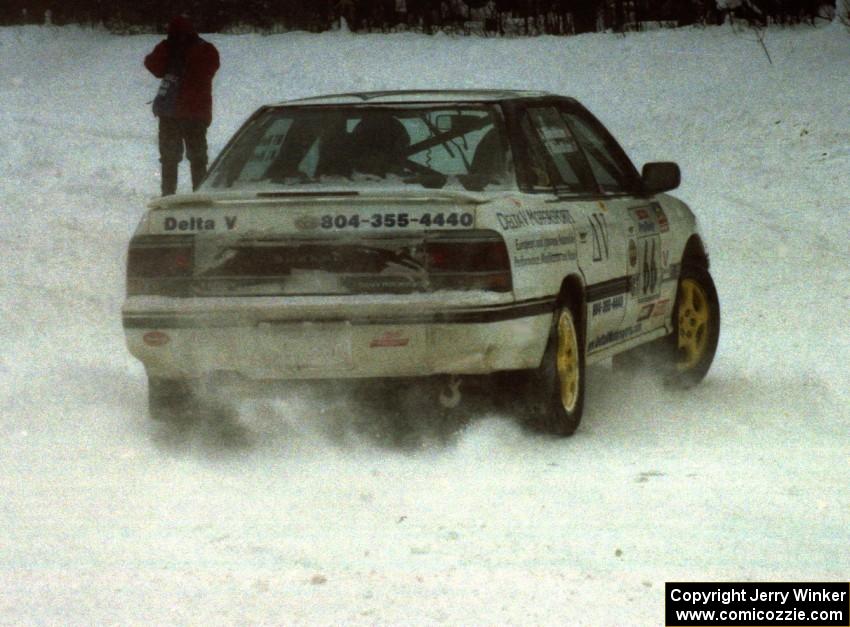 Ted Mendham / Lise Mendham Subaru Legacy on SS1 (King Road & Scenic Rte. 3)