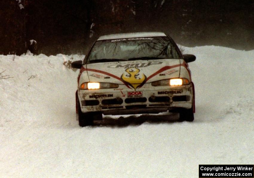 Matt Huuki	 / Janell Huuki Eagle Talon on SS1 (King Road & Scenic Rte. 3)