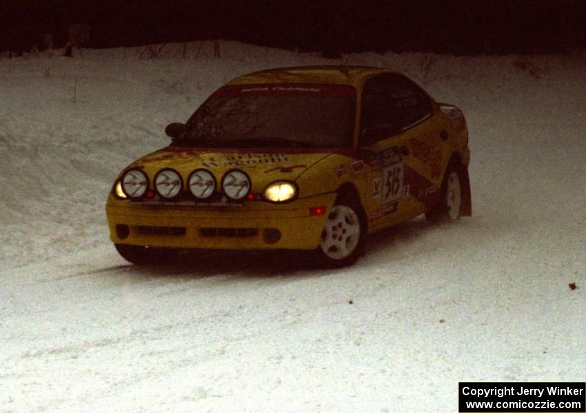 Adam Boullion / Phil Boullion Dodge Neon on SS1 (King Road & Scenic Rte. 3)