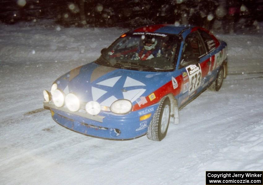 Kevin Wesley / Richard Ehrenberg Plymouth Neon on SS4 (McCormick)