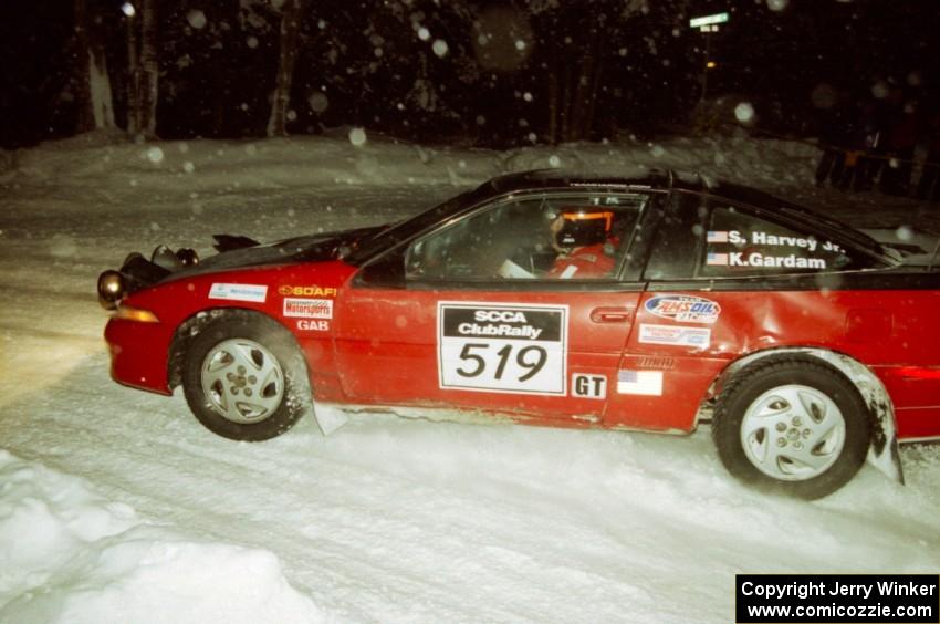 Scott Harvey, Jr. / Kent Gardam Eagle Talon on SS7 (Hunters)