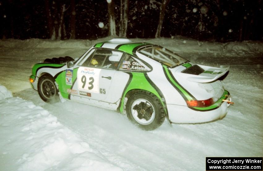 Bob Olson / Conrad Ketelsen Porsche 911 on SS7 (Hunters)