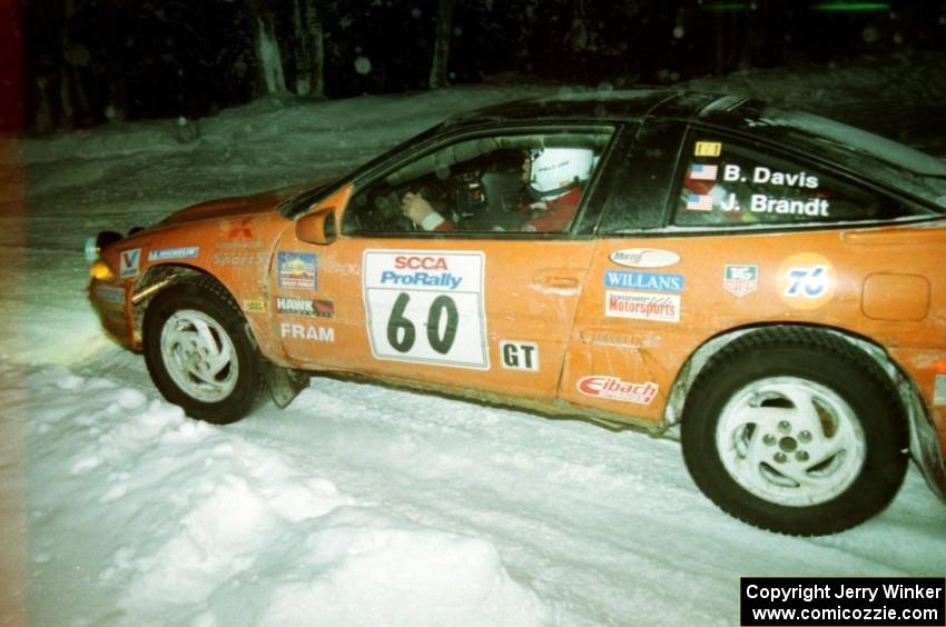 Bruce Davis / Jimmy Brandt Mitsubishi Eclipse on SS7 (Hunters)