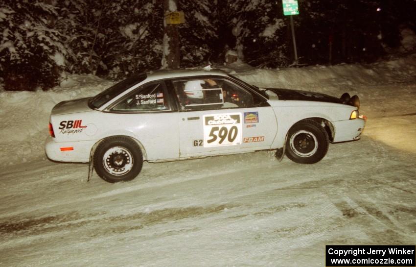 Joel Sanford / Scott Sanford Chevy Cavalier on SS7 (Hunters)