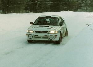 Greg Drozd / Mariusz Malik Subaru Impreza on SS8 (Rouse)