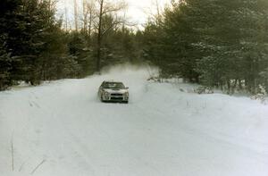 Travis Pastrana / Christian Edstrom Subaru WRX on SS8 (Rouse)