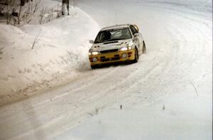Daniel Dondzik / Lukasz Szela Subaru Impreza on SS8 (Rouse
