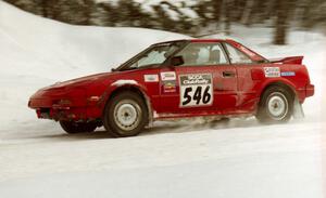 Phil Schmidt / Steve Irwin Toyota MR2 on SS8 (Rouse)