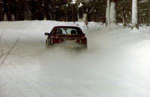 Pete Hascher / Scott Rhoades Nissan Sentra SE-R on SS8 (Rouse)