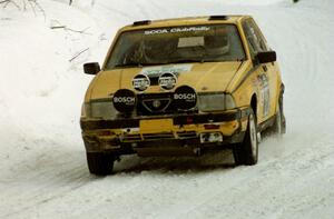 Eric Mozer	 / Jay Efting Alfa-Romeo Milano on SS8 (Rouse)