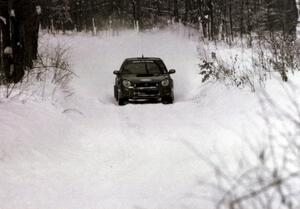 Shane Mitchell / Paul Donnelly Subaru WRX on SS10 (Beechler)