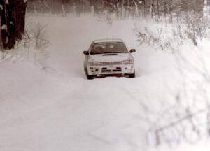 Henry Krolikowski / Cindy Krolikowski Subaru WRX on SS10 (Beechler)