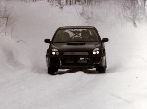 Pat Moro / Neil Smith Subaru WRX on SS10 (Beechler)