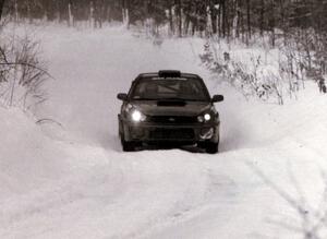 Niall Donnelly / Eoin McGeough Subaru WRX on SS10 (Beechler)