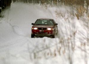 Jake Himes / Silas Himes Nissan Sentra SE-R on SS10 (Beechler)