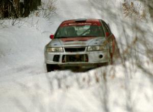 Nick Korpal / Eric Schleicher Mitsubishi Lancer Evo 6.5 on SS10 (Beechler)