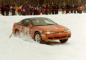 Bruce Davis / Jimmy Brandt Mitsubishi Eclipse on SS12 (Meaford)