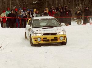 Daniel Dondzik / Lukasz Szela Subaru Impreza on SS12 (Meaford)