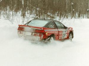 Mike Cienkosz / Yurek Cienkosz Mitsubishi Eclipse on SS12 (Meaford)