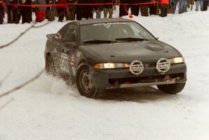 Tim Smigowski / Scott Carlborn Mitsubishi Eclipse on SS12 (Meaford)