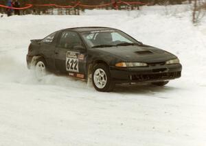 Larry Parker / Luke Wells Eagle Talon on SS12 (Meaford)