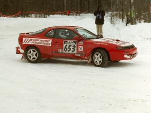 Charles Kothe / Andrew Alvarado Toyota Celica All-Trac on SS12 (Meaford)