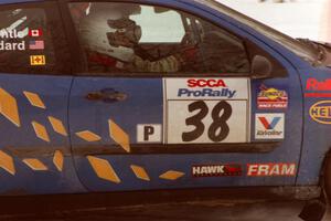 Lesley Suddard / Adrian Wintle Ford Focus ZX3 on SS12 (Meaford)