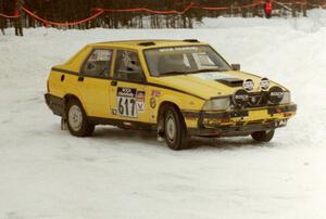 Eric Mozer	 / Jay Efting Alfa-Romeo Milano on SS12 (Meaford)